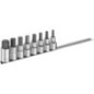 Socket set 1/2 inch 8-part - E032904 Socket set 1/2 inch 8-part - E032904