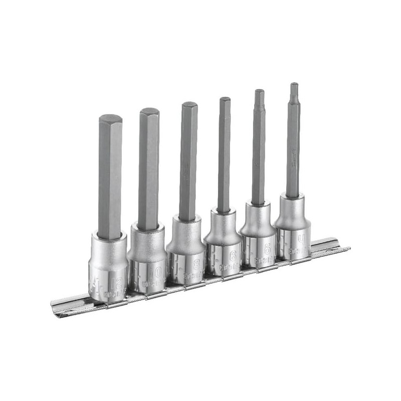 Long-reach socket set 1/2 inch - E032941 Long-reach socket set 1/2 inch - E032941