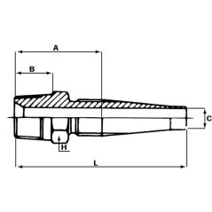 Insert DN10-3/8 NPT - E106