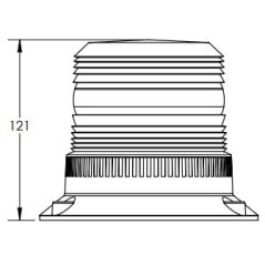 EB5010A Britax, Befestigte Blitzlampen 