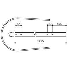 Abstreifer John Deere - E41839N