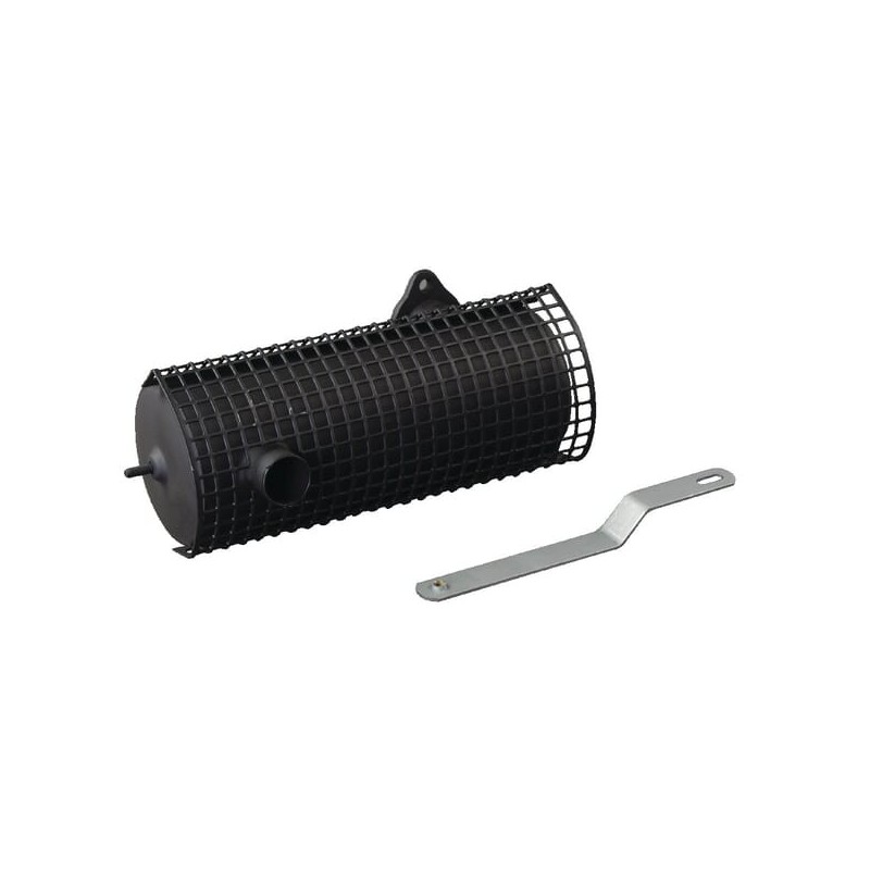 Exhaust with holding strut - E10628ASM Exhaust with holding strut - E10628ASM