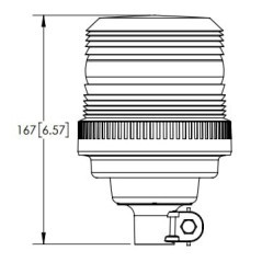 EB5012A Britax, Mountable strobe lights 