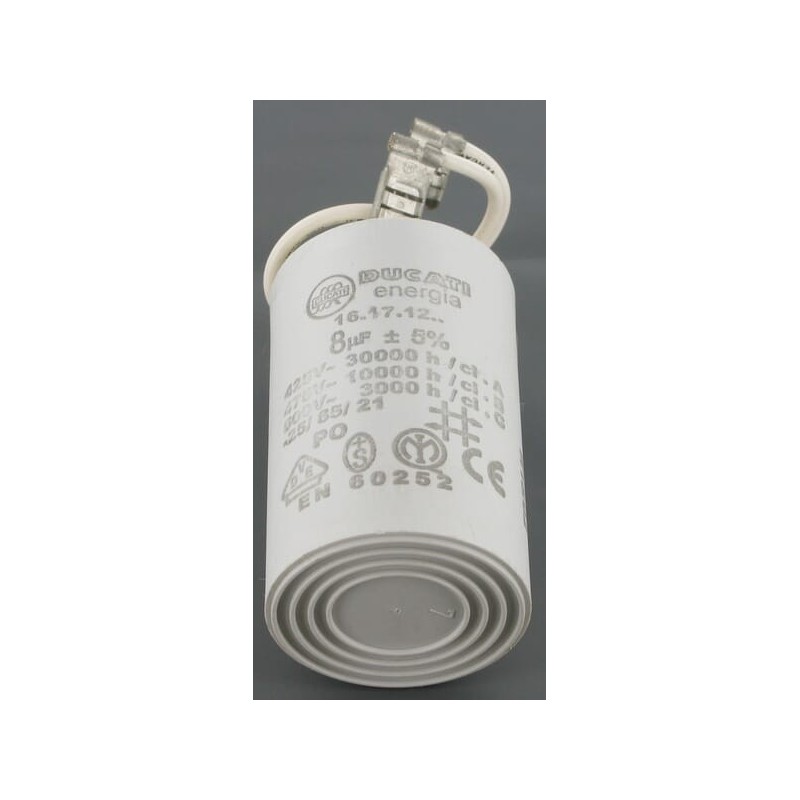 Kondensator 8uF - E260053 Kondensator 8uF - E260053
