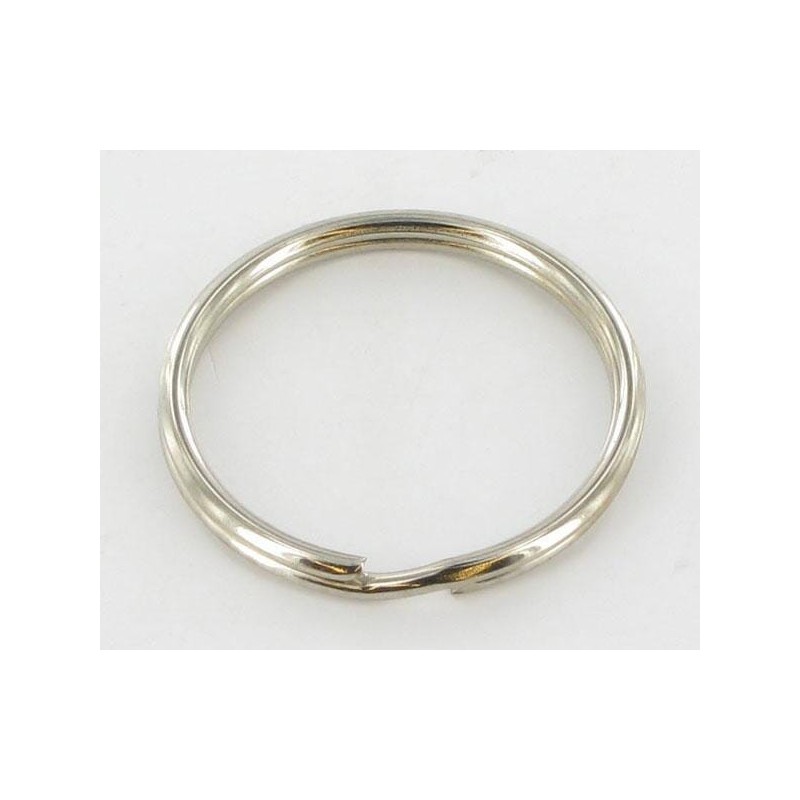 Key ring 30x35 nickel plate - EBBRING30X35 Key ring 30x35 nickel plate - EBBRING30X35