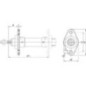 Flange front and rear - E810 Flange front and rear - E810