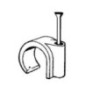 Cable clip, 5-7mm, white - EM366523