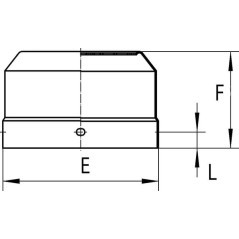 Lüfterabdeckung - EM98001WAKR