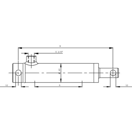 Siłownik hydrauliczny - EPL20100