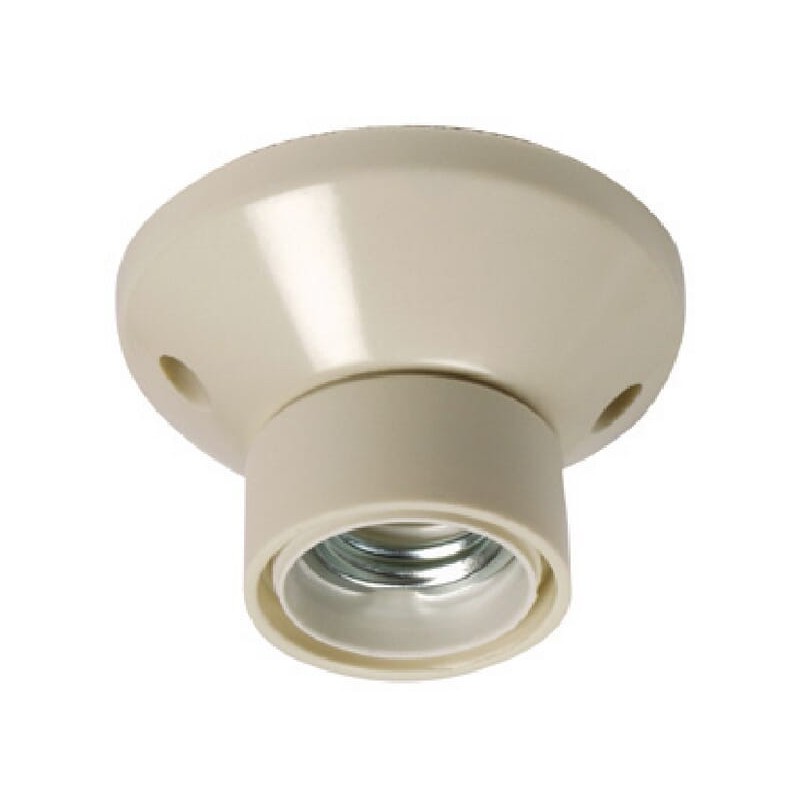 Decken- Leuchtmittelnfassung E27 weiß - EM4515811 Decken- Leuchtmittelnfassung E27 weiß - EM4515811