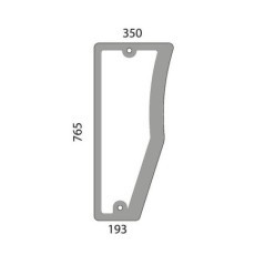 ER200621N Kramp, Front glass 