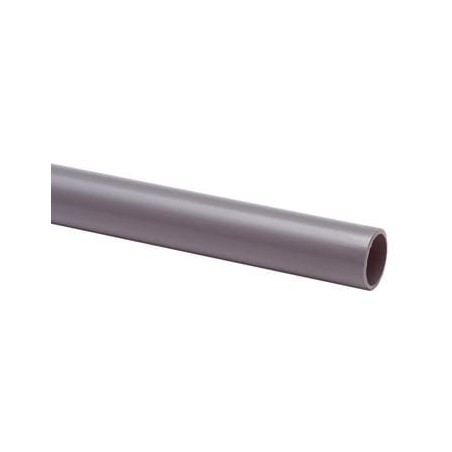 Osłona do przewodów elektrycznych PCW, 16 mm odporna na uderzenia szara - EM4554232
