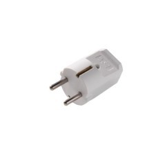 Stecker weiß mit Erdung - EM4515420