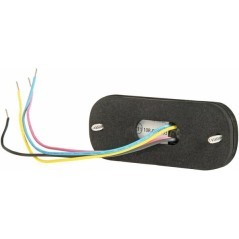 Lampa ostrzegawcza 3 LED 12/24V pomarańczowa - ED3703A