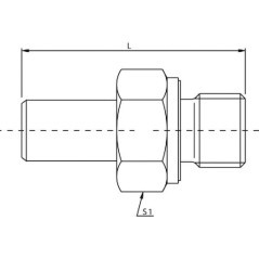Coupling 15L M18 - EGES15LM18WD