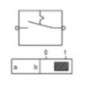 Pushbutton switch 12.5A-24V 1x - EL200220