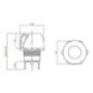 Pushbutton switch 12.5A-24V 1x - EL200220