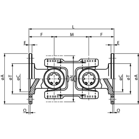 Złączka A75 L120 - EDS12065030E