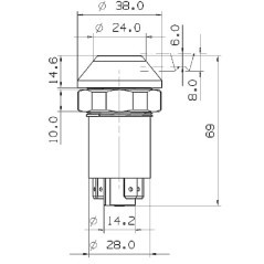 EL514101 Pneutron, Push button switches 
