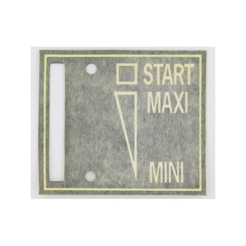 Sticker, Accelerator - ET12002 Sticker, Accelerator - ET12002