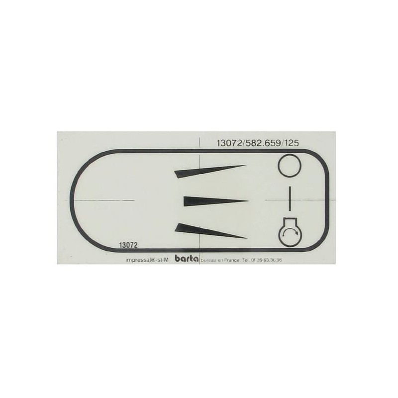 Sticker key - ET13072 Sticker key - ET13072
