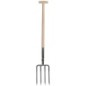 Garden fork with handle 27x18mm - ES54631