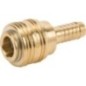 Quick release coupling with 9mm hosetail - ES9T