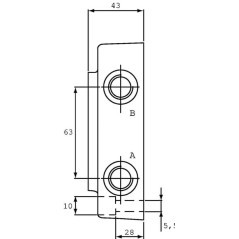 ES3D38PL Eurofluid, Einzelgrundplatten 