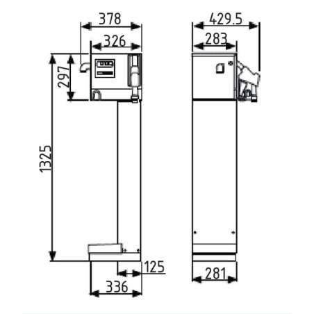 Diesel pump Cube 90 - F00592000