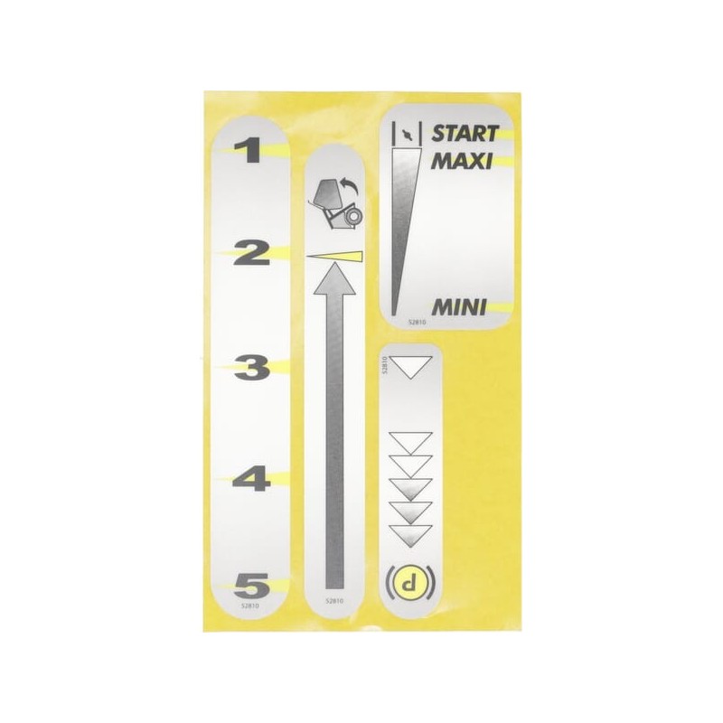 Basket draining sticker - ET52810 Basket draining sticker - ET52810