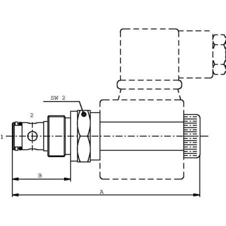 2/2-Wegeventileinsatz, Öffner - EW10MNC20PB