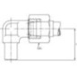 Adjustable stud with nut 15L - EWV15L