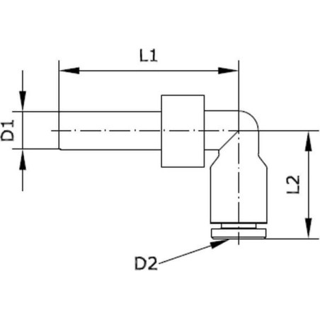 Push-in fitting - ETERM4P