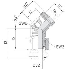 EVSD8S Voss, 45° 