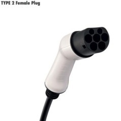 EV charging cable, type 2, CEE plug, 22 kW, 32A, 5m - EVC221345