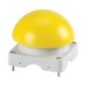 Upper section grey, Button yellow - FAKY Upper section grey, Button yellow - FAKY