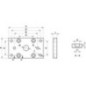 Flange mounting - FA100PN
