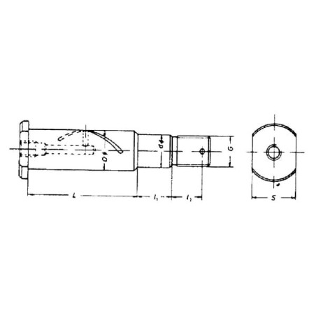 Leaf Spring bolt 24 mm - FB24