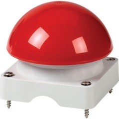 Upper section grey, Button red - FAKR