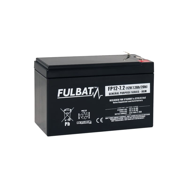 Akumulator 12V 7.2Ah AGM - FB590028
