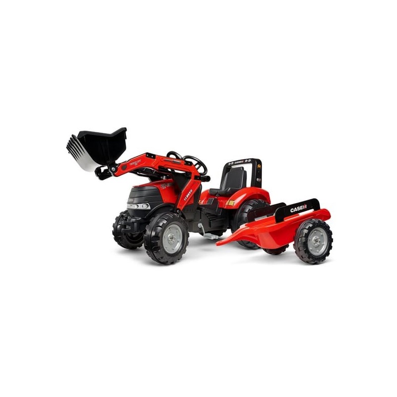 Case IHBagger mit Anhänger - F996AM Case IHBagger mit Anhänger - F996AM