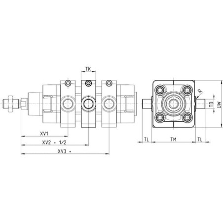 Centre trunnion - F6340