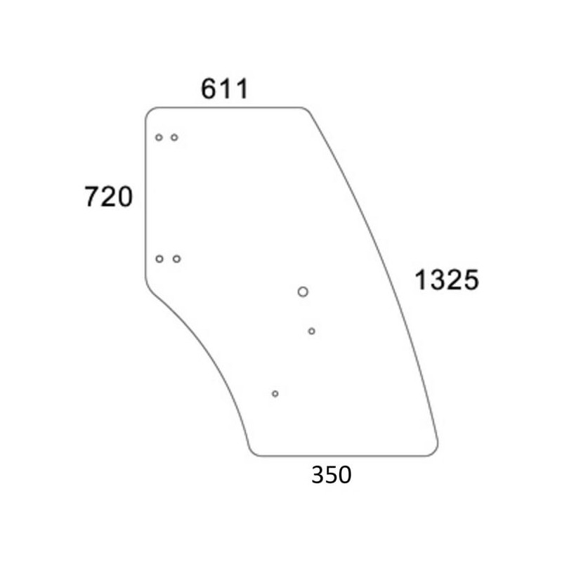 Türscheibe - F329810030190N Türscheibe - F329810030190N