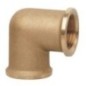 Brass elbow 2xF 1/4 inch - FG9014MS Brass elbow 2xF 1/4 inch - FG9014MS