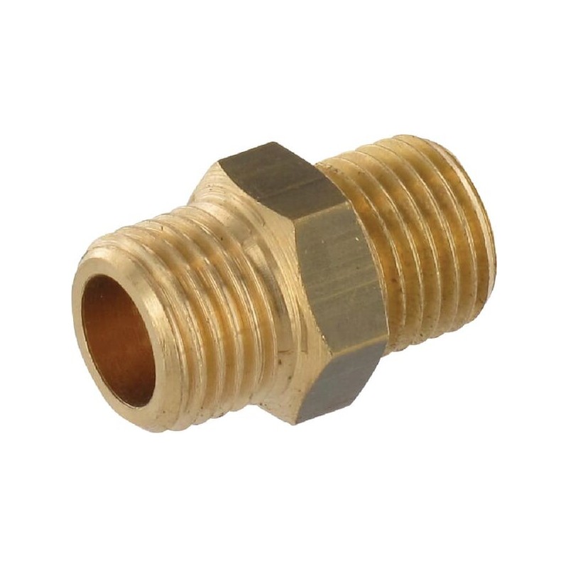 Brass coupling 2xM 1 inch - FG2801MS Brass coupling 2xM 1 inch - FG2801MS