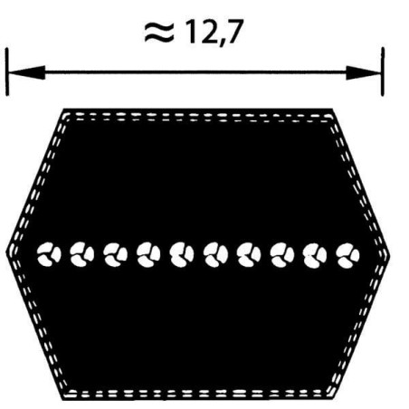 Sechskantriemen AA105 - FGP013803