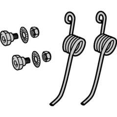 Scarifier spring set - FGP013892