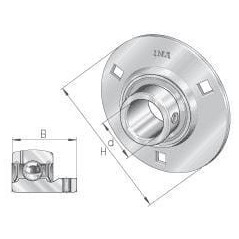 Stahlblechgehäuse MSB - FLAN72MSB