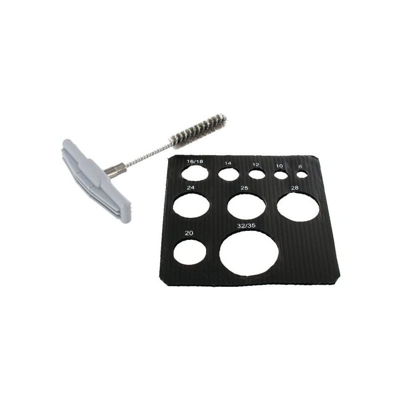 Runde Stahlbürste für 8mm Lochdurchmesser - FISBS8 Runde Stahlbürste für 8mm Lochdurchmesser - FISBS8