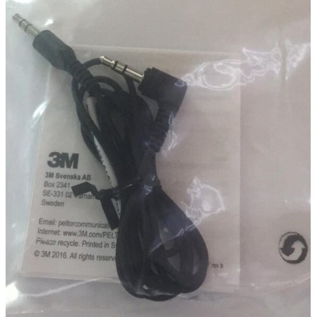 Kabel stereo Peltor, 3.5x3.5 mm - FL6CE1
